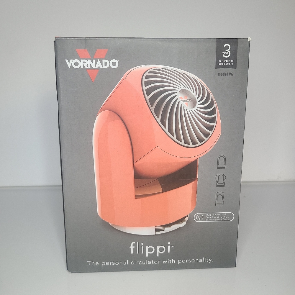 Vornado Flippi V6 Personal Circulator in Coral